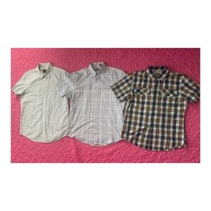 set of three short-sleeved shirts, size M